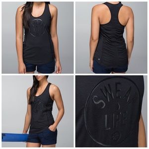 Lululemon Runner Up Sweat Life Tank Racerback 8